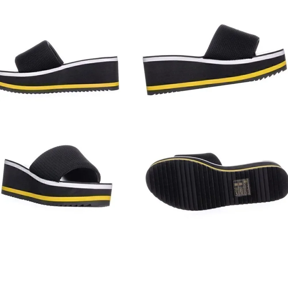 Call It Spring Larelasien Platform Slide Sandals in the Size 9 - Picture 2 of 9